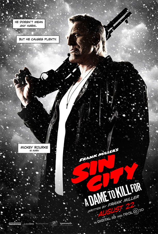 Marv en un nuevo cartel de Sin City: A Dame to Kill For