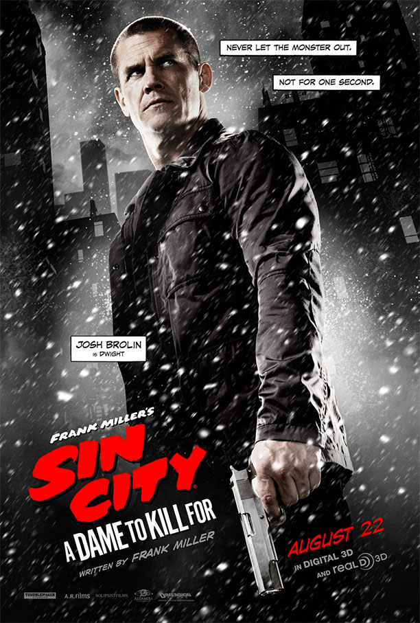 Dwight en un nuevo cartel de Sin City: A Dame to Kill For