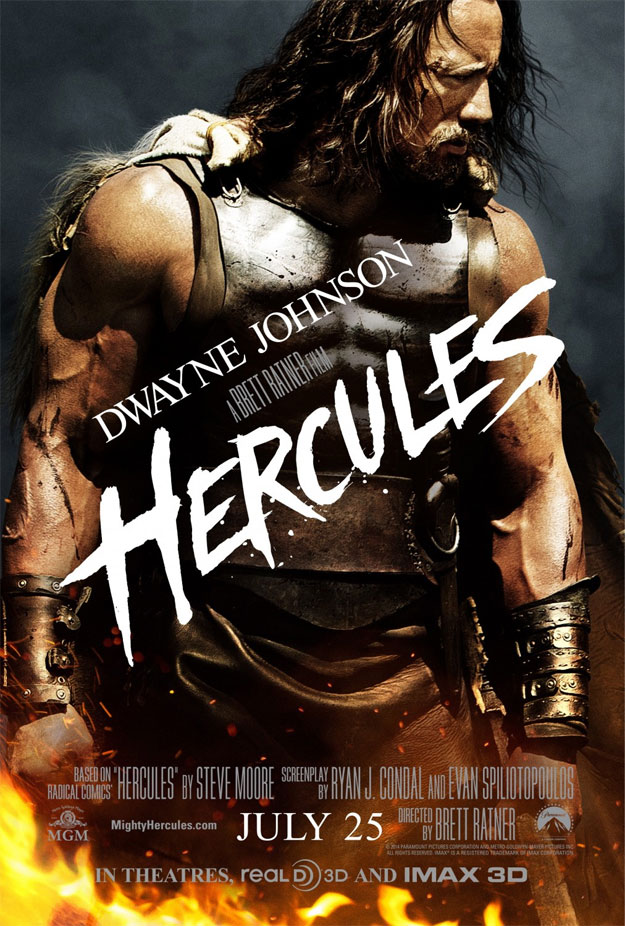 El nuevo cartel de Hércules, todo músculo oiga