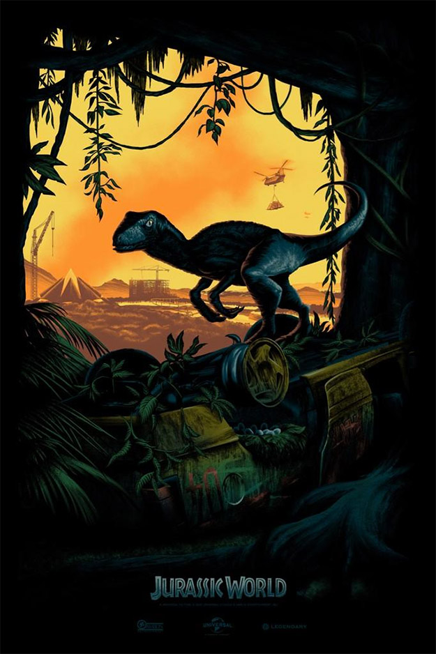 El nuevo cartel de Jurassic World para la Comic-Con