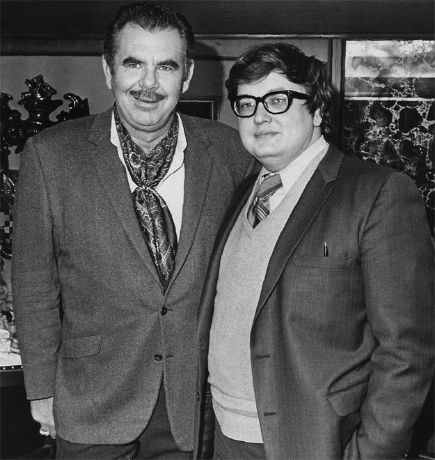 Russ Meyer y Rogert Ebert