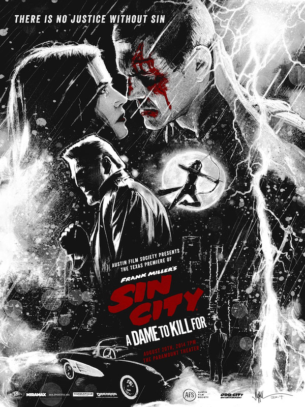 Impresionante cartel para Sin City: A Dame to Kill For