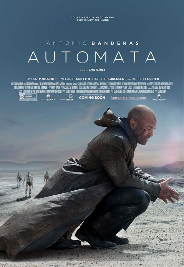 Medita Antonio Banderas en el cartel de Automata