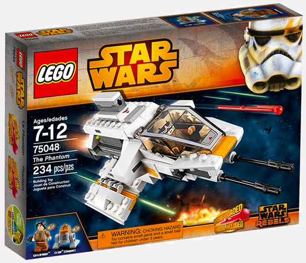 Así luce el set Star Wars Rebels: The Phantom de LEGO