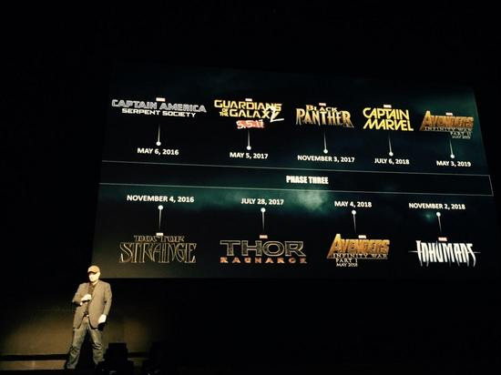 El calendario de Marvel Studios por /Films