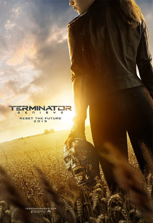 Primer cartel no animado de Terminator: Genisys