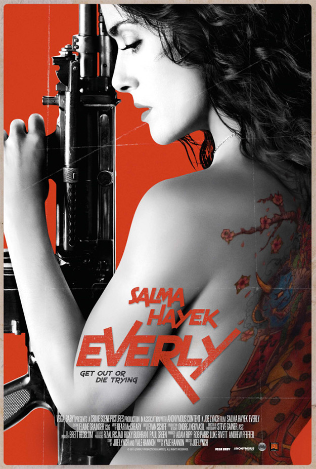 Everly, la película en la que Salma Hayek mata a todo el mundo