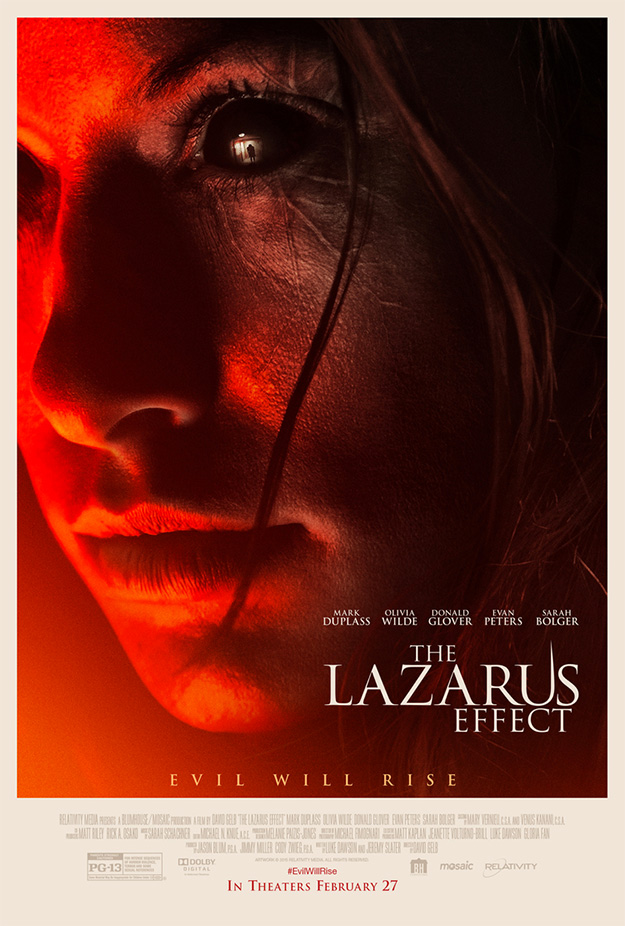 Cartel de The Lazarus Effect