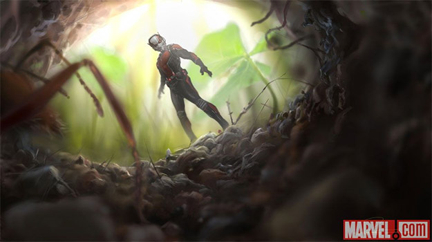 Nuevo detalle de concept art de Ant-Man obra de Rodney Fuentebella vía Marvel.com