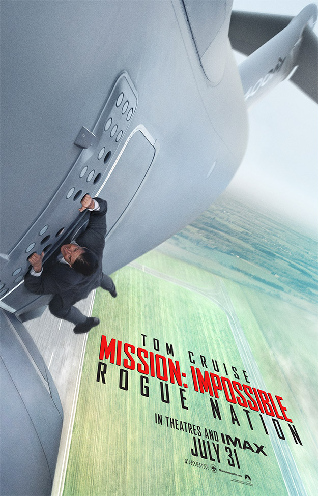 Primer espectacular cartel de Mission: Impossible Rogue Nation