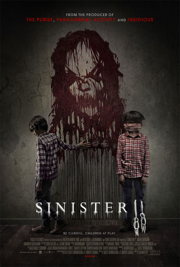 Primer cartel de Sinister II... esos gemelos del mal rollo