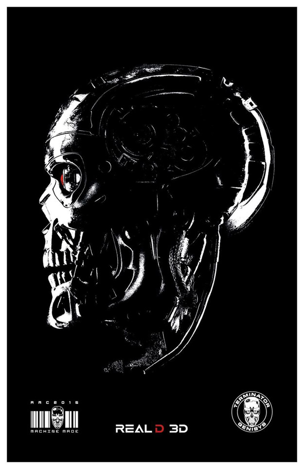 Y otro cartel más de Terminator: Génesis... estilo raruno