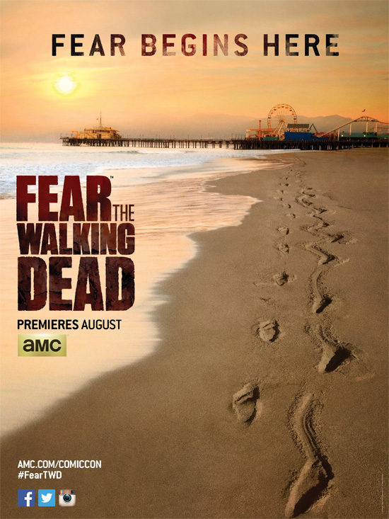Primer cartel de "Fear the Walking Dead"