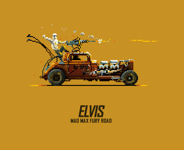 Mad Max: Furia en la Carretera, furia en el Pixel Art