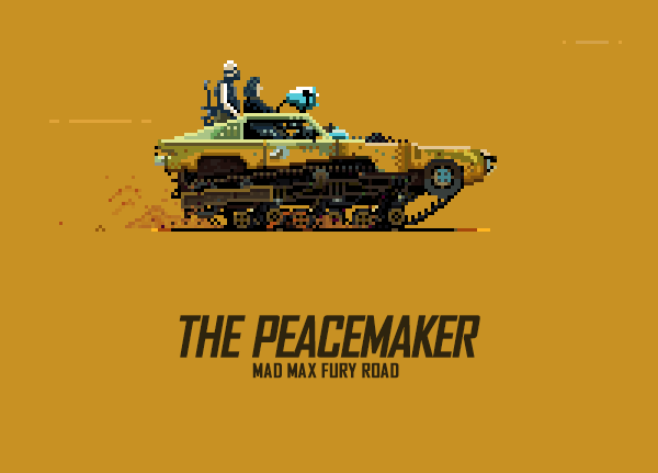 Mad Max: Furia en la Carretera, furia en el Pixel Art
