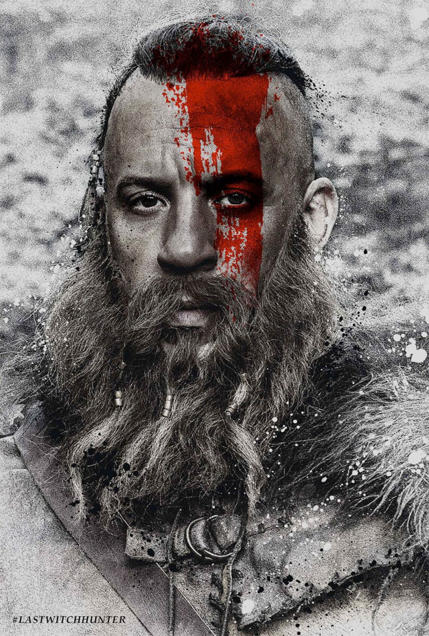 Vin Diesel, un poco pesadito en la promoción de El último cazador de brujas
