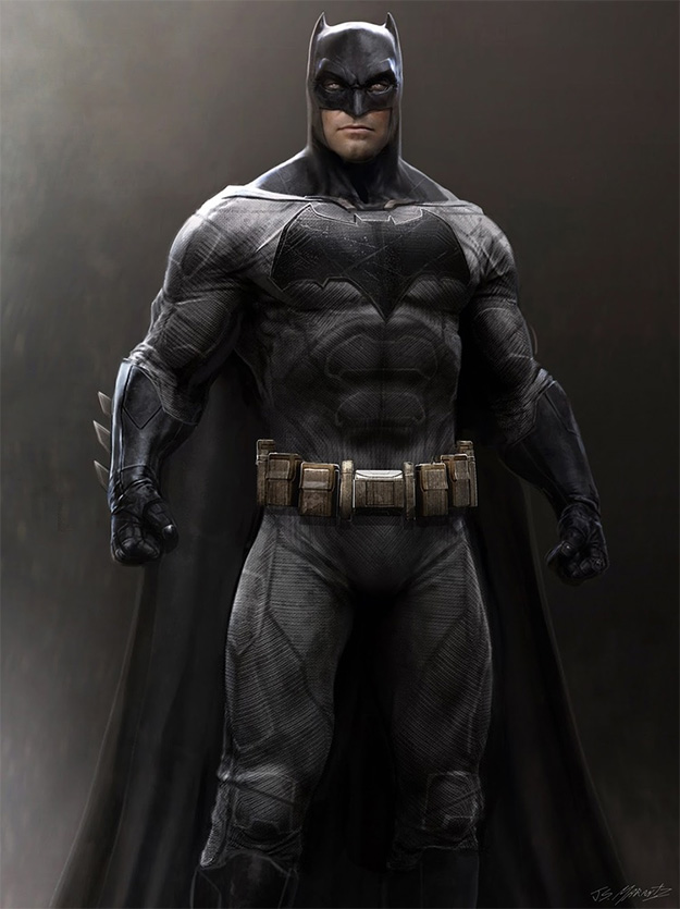 Diseño original de Jerad Marantz para el Batman que veremos en Batman v Superman: El Amanecer de la Justicia