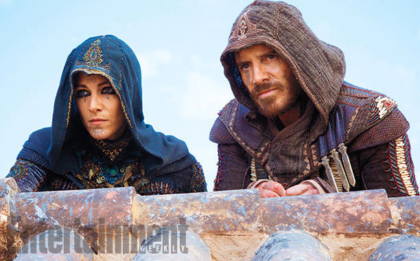 Ariane Labed y Michael Fassbender en la primera imagen oficial de Assassin's Creed