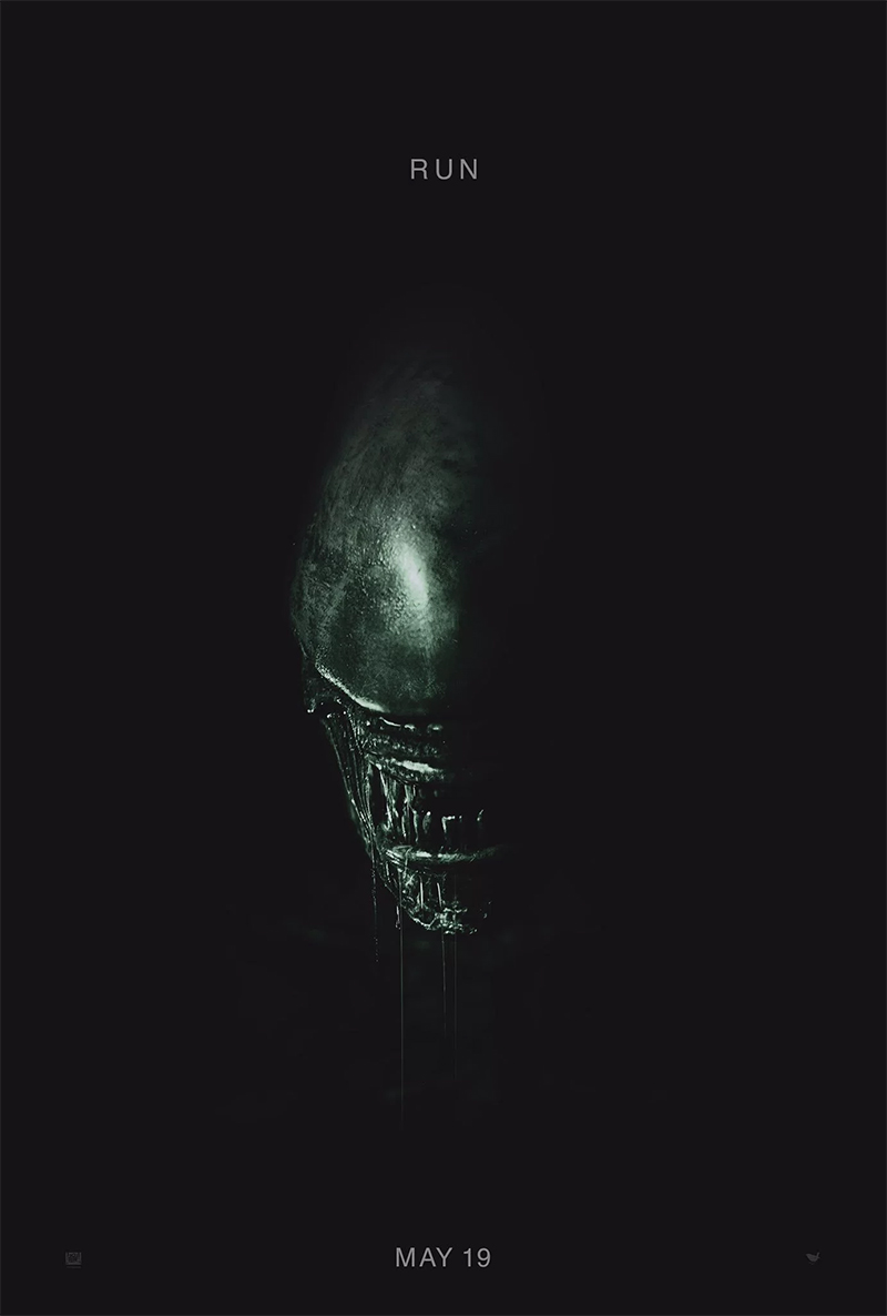 El primer escueto y perfecto cartel de Alien: Covenant