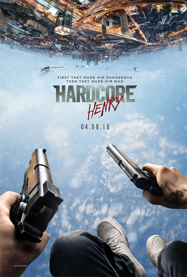 El cartel de Hardcore Henry que vimos el otro día