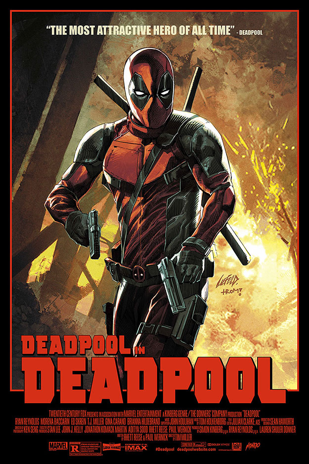 Gran póster de Deadpool versión 1
