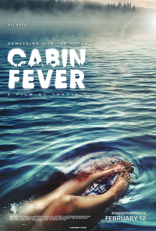 Tres carteles de la nueva Cabin Fever...