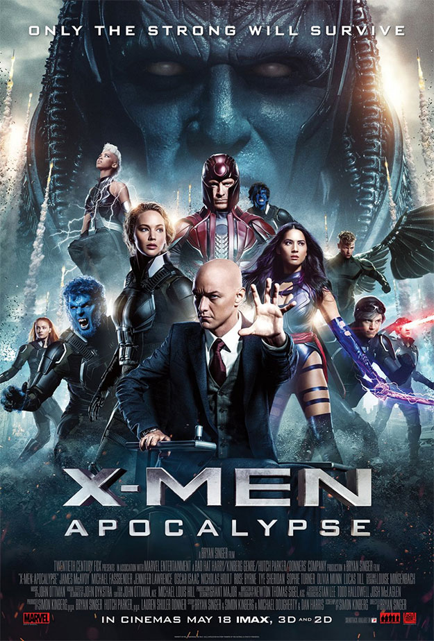 Cartel final de X-Men: Apocalipsis
