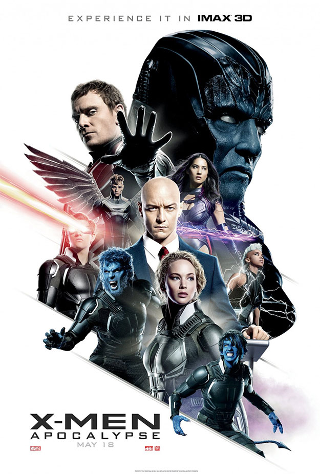 Cartel final IMAX para X-Men: Apocalipsis