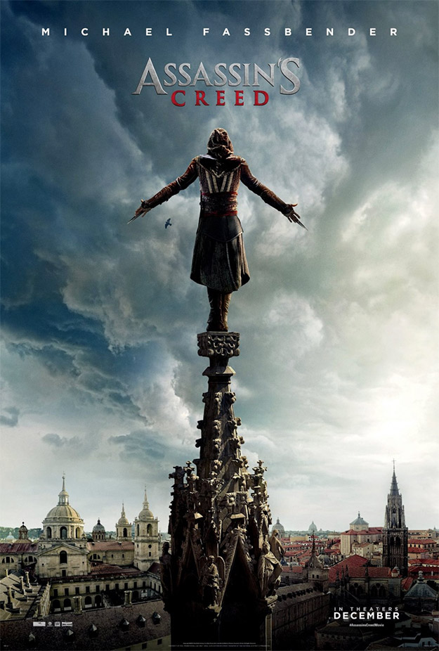 Muy bonito el cartel de Assassin's Creed, viva la arquitectura clásica 