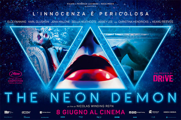 Otro cartel más de The Neon Demon, italiano