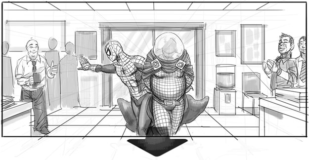 Concept art del Spider-Man de Sam Raimi que nunca fue