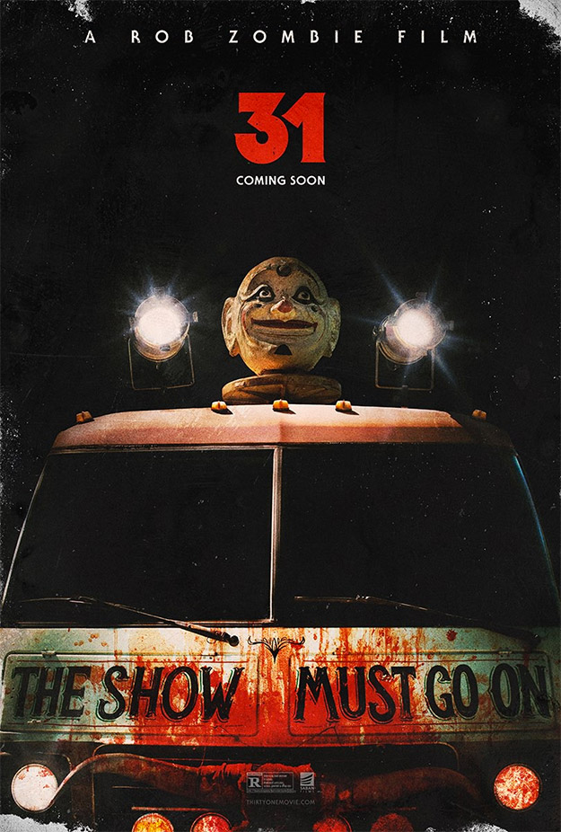 Primer muy molón cartel de 31 de Rob Zombie