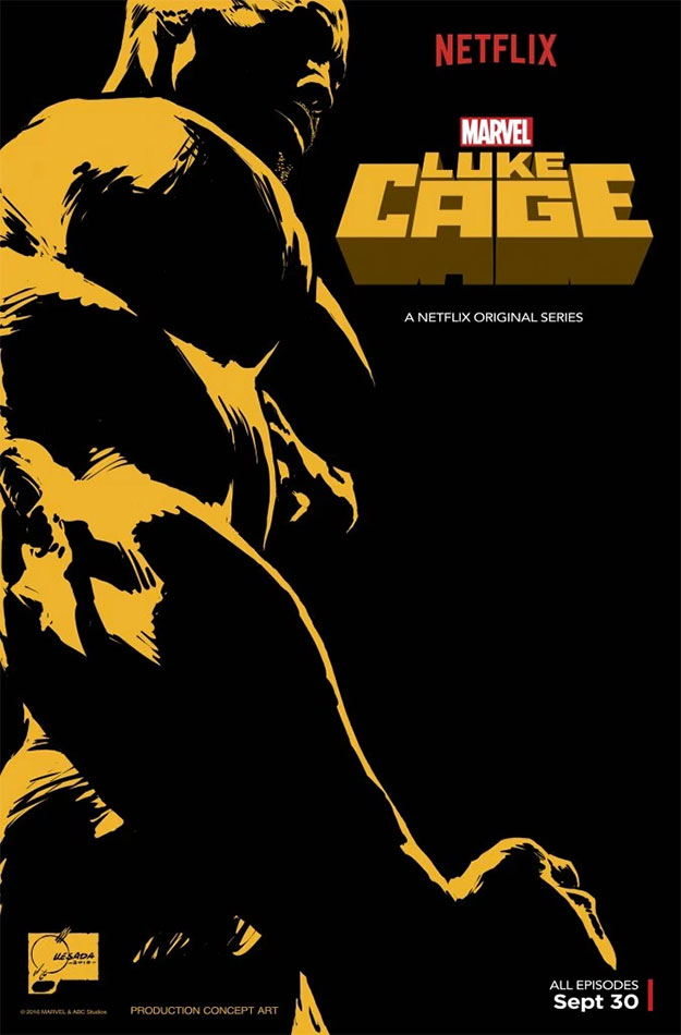 Cartel de "Luke Cage" para la Comic-Con de San Diego