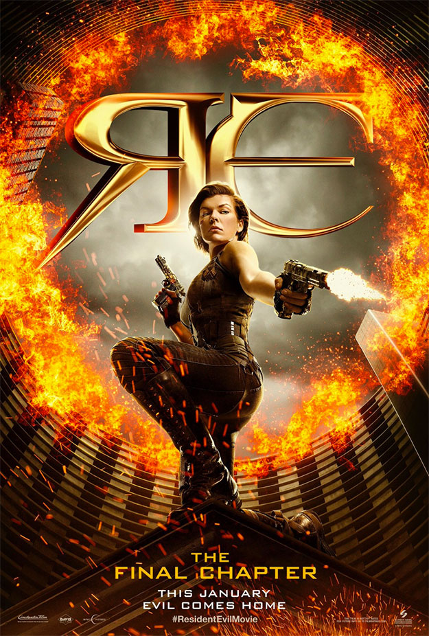 El día que Milla Jovovich no se pareció a Milla Jovovich. Resident Evil: The Final Chapter