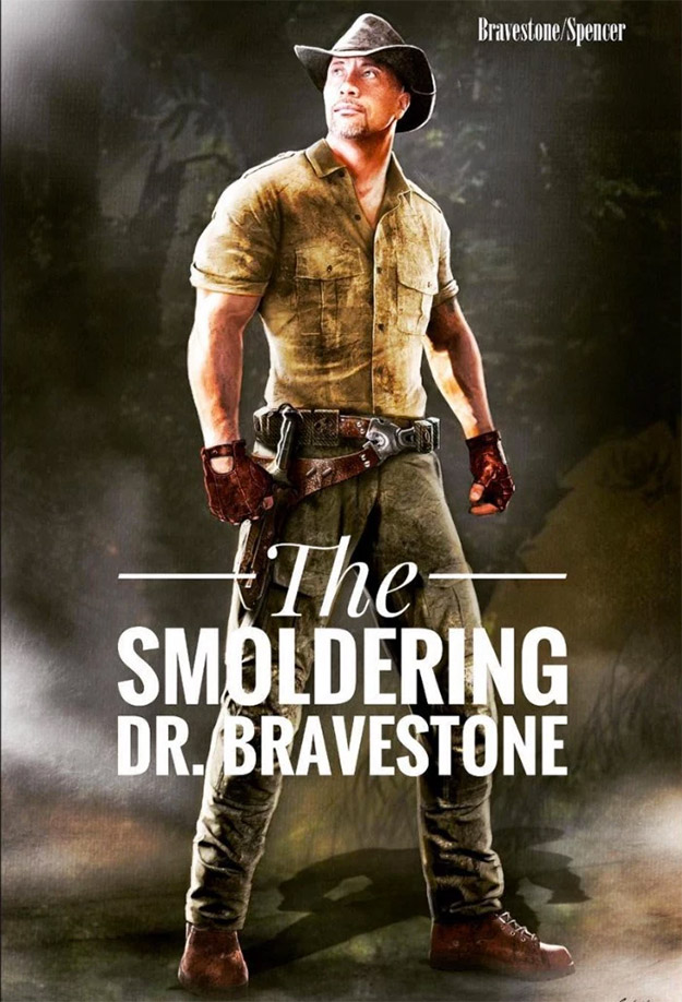 "The Smoldering" Dr. Bravestone en Jumanji