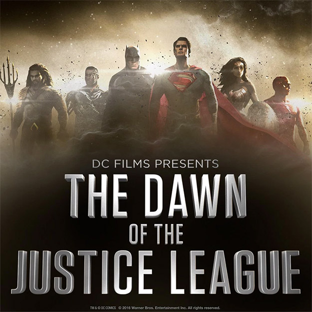The Dawn of the Justice League... y un concept art