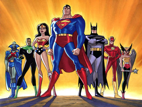 Justice League of America por Bruce Timm