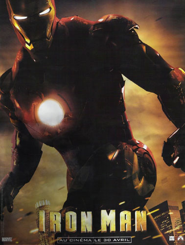 Nuevo cartel de Iron Man en CinéLive