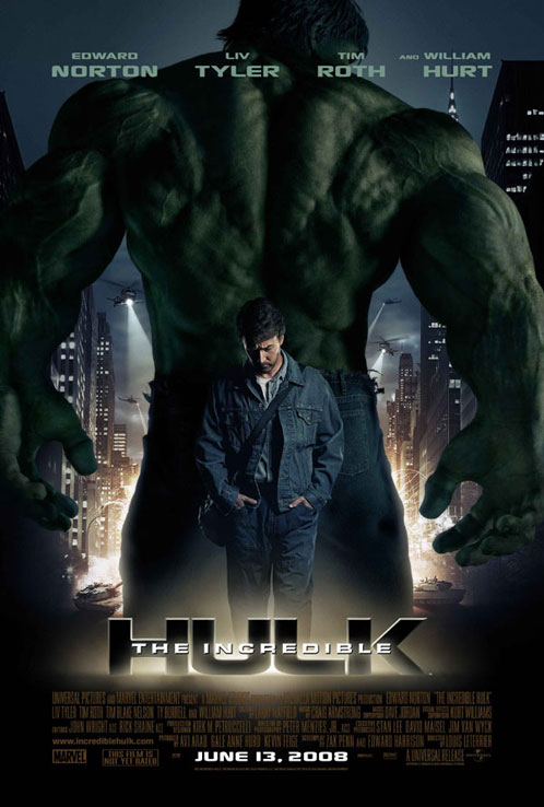 Póster de The Incredible Hulk