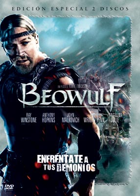 Portada de la edición de 2 Discos de Beowulf