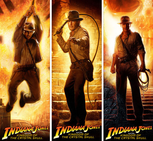 Banner de Cannes para Indiana Jones y el Reino de la Calavera de Cristal