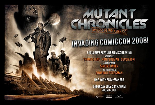 Anuncio oficial de la premiere de The Mutant Chronicles