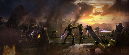Nuevo arte conceptual de Halo: Fall of Reach