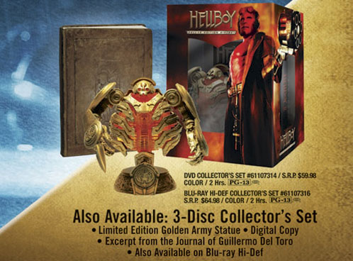 La edición del coleccionista de Hellboy II... mola