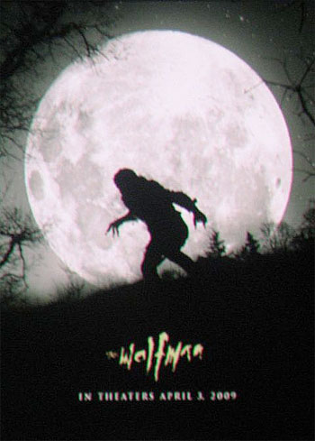 ¿Teaser póster de The Wolfman?