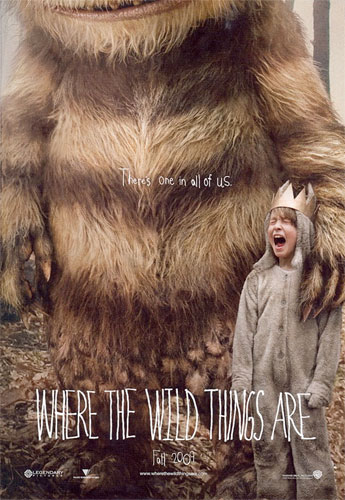Primer póster de Where the Wild Things Are