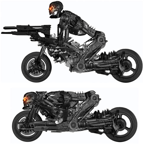 Las mototerminator de Terminator Salvation