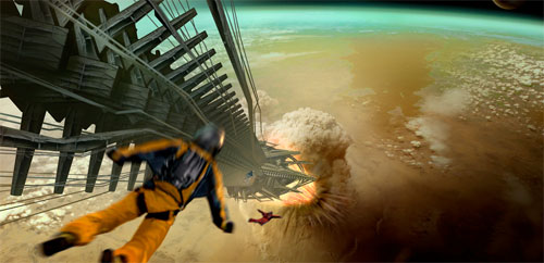 Arte conceptual de James Clyne para Star Trek